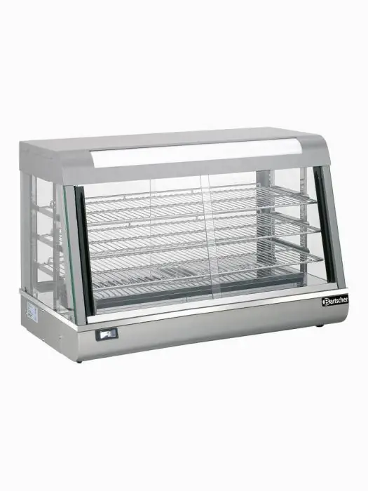Warmhoudvitrine - 152 Liter - Deli II - Bartscher - 306054 B306054 €589.00 Warmhoudvitrine