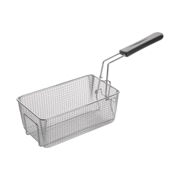 Frituurmand - H 11 x 24.5 x 14 CM - 0.001 KG - RVS - 508851 E508851 €25.00 Frituur accessoires