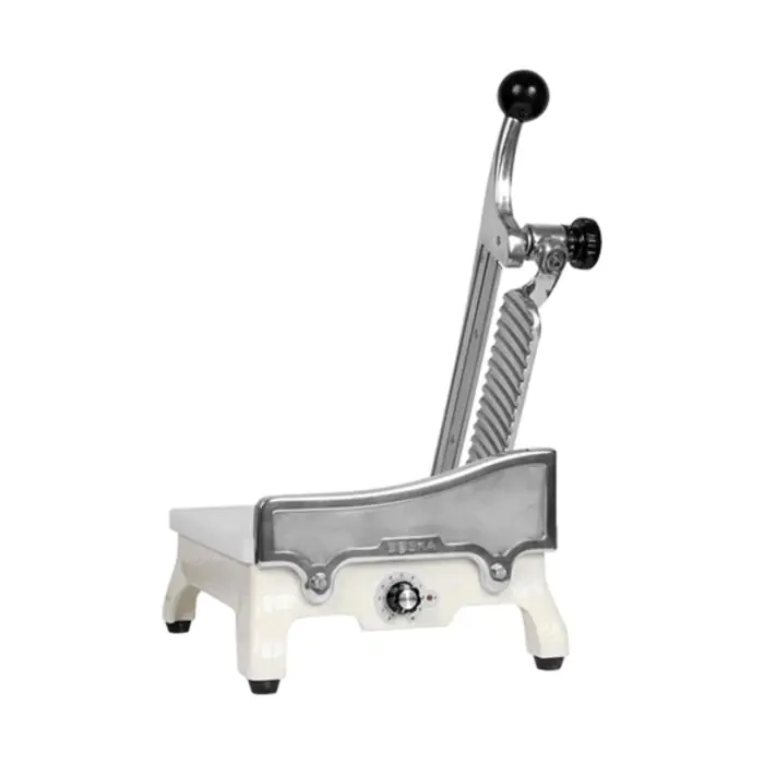 Kaassnijder / - H 22.1 x 37.7 x 53.6 CM - 11.06 KG - 220 - 240 V - 30 W - RVS - Unika - 864112 E864112 €1,355.00 Vlees / kaassnijmachines