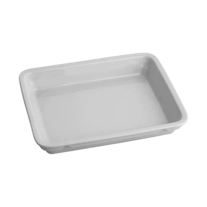 Bord - H 3.5 x 23 x 17.5 CM - 0.68 KG - Porselein - Wit - 235211 E235211 €32.00 Borden
