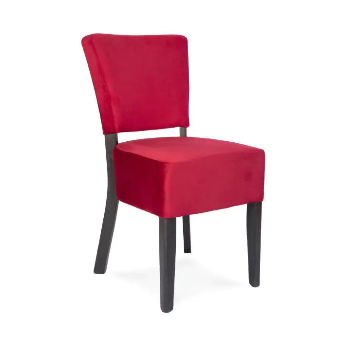 Stoel Rome - Rood - Velvet - G-Line HW-90521 €59.95 Stoffen stoelen