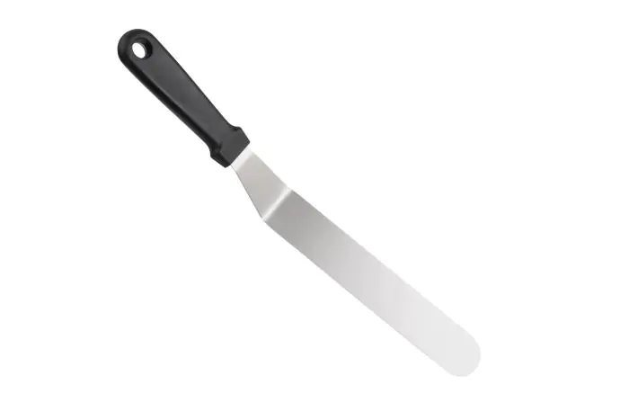 Paletmes - B 25 CM - Gebogen - RVS - Zwart - G-Line GL-168538 €6.99 Keukenmessen