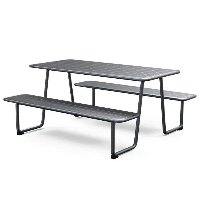 Picknicktafel Mino -  B 150 CM - Donkergrijs - G-Line GL-167813 €399.00 Picknicktafels