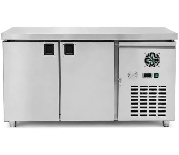 Vrieswerkbank Foodtruck - 2-Deurs - RVS - H 85 x B 136 x D 60 CM - G-Line GL-169115 €1,399.00 Vrieswerkbanken