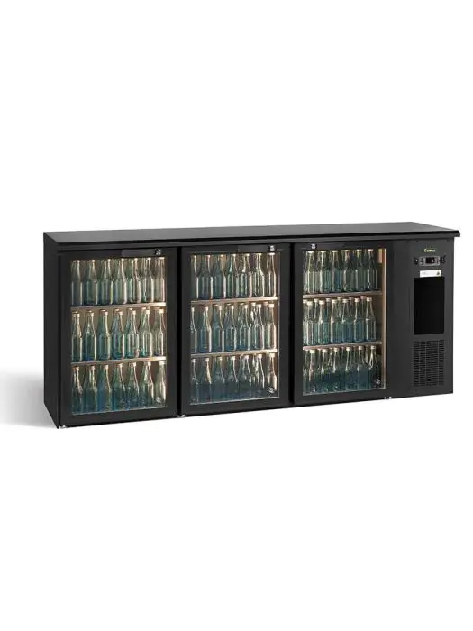 Koelkast - 3-Deurs - Glazen Deur - Geforceerd - Antraciet - Gamko E3/222GMU84 €3,899.00 Koelkasten met glazen deur