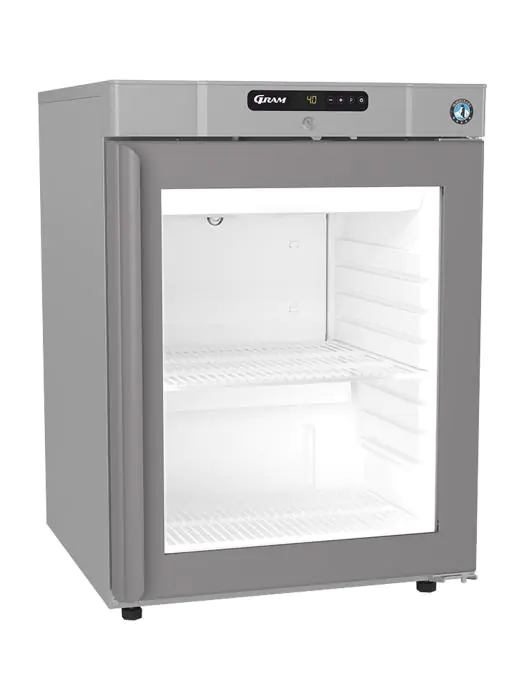 Koelkast - 123 Liter - 1-Deurs - Glazen Deur - Zilver - Hoshizaki 154220010 €1,560.00 Koelkasten met glazen deur