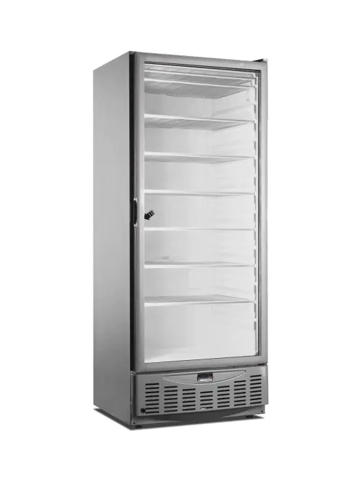 Vrieskast - Glasdeur - Digitale Temperatuurregeling - RVS - 442 Liter - 230V - H 190 x B 75 x D 74 CM - Saro - 486-4005 486-4005 €2,005.00 Horeca vrieskasten
