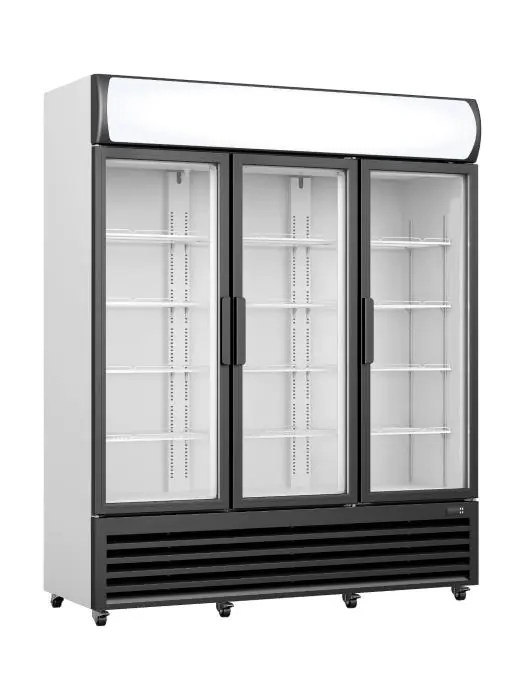 Koelkast - 975 Liter - Glazen Deur - Zilver - Saro 453-1019 €1,359.00 Koelkasten met glazen deur