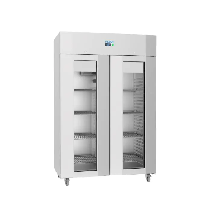 Vrieskast - 2/1 GN - 1400 L - RVS - 220-240V - Polar UA043 €4,895.99 Horeca vrieskasten