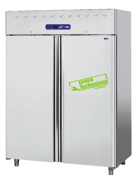 Horeca vrieskast - 1400 Liter - 2 Deurs - 2/1 GN - H 202.5 x 154 x 82 CM - RVS - Diamond - AD2B/H2-R2 AD2B/H2-R2 €4,484.25 Horeca vrieskasten
