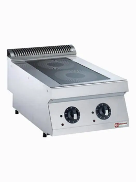 Fornuis - Inductie - 2 Zones - 2 x 3.5kW - Tafelmodel - Diamond - E17/2ID4T-N E17/2ID4T-N €4,433.76 Diamond 1700 line