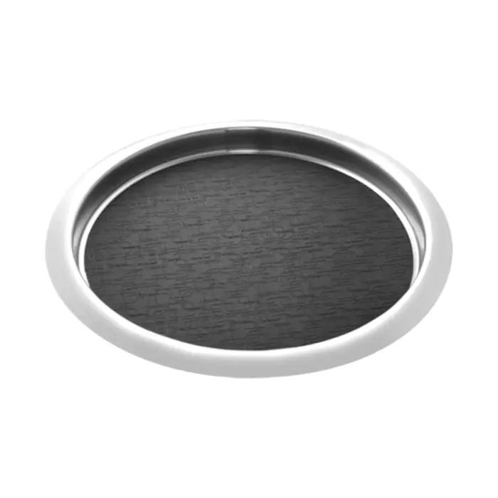 Rvs dienblad-serveerblad rond 36 cm - online kopen? | Korting tot 29
