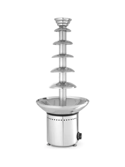 Chocolade Fontein - RVS - 6 Laags - Hendi - 274163