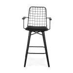Barkruk Café Noir - met armleuning - G-Line HW-146841 €79.95 Horeca barkrukken