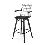 Barkruk Café Noir - met armleuning - G-Line HW-146841 €79.95 Horeca barkrukken