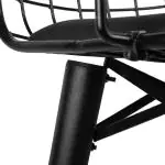 Barkruk Café Noir - met armleuning - G-Line HW-146841 €79.95 Horeca barkrukken