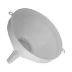 Trechter - H 28.5 CM - 0.276 KG - Ø30 CM - Polypropyleen - Wit - 059102 059102 €17.75 Trechters