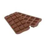 Bakmat Cubo - 22 x 11 CM - 0.07 KG - Silicoon - Bruin - 0.01 Liter - -60°C / +230°C - Silikomart - 070031 070031 €7.20 Bakmatten