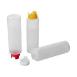 Doseer Knijpfles - H 20 CM - 0.034 KG - Ø5 CM - Polyetheen - Geel - 0.36 Liter - 072073 072073 €1.70 Knijpflacons