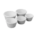 Ramekin - H 4 CM - 0.04 KG - Ø6 CM - Melamine - Wit - 0.045 Liter - 072150 072150 €1.00 Schaaltjes en potjes