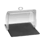 Serveerplateau - 1/2 GN - H 18.5 CM - Melamine - Zwart - Rolltop Deksel - 145206 145206 €32.50 Serveerplateau