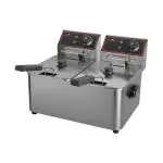 Friteuse - H 31.8 x 43.7 x 37.7 CM - 10 KG - 220 - 240 V - 2000 W - RVS - 5 Liter - Elektrisch - Caterchef - 688055 688055 €204.48 Friteuses 230 volt