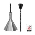 Warmhoudkap - H 36 CM - 0.894 KG - Ø27 CM - 220 - 240 V - Aluminium - 093040 E093040 €218.40 Warmhoudlamp