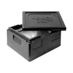 Thermobox - 1/2 GN - 15 Liter - H 23 x 39 x 33 CM - Polypropyleen - Zwart - Thermo Future Box - 235102 E235102 €41.00 Thermobox
