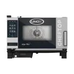 Cheftop Mindplus - H 53.8 x 75 x 78.3 CM - 55.6 KG - 380 - 415 - Zonder - Stekker V - 5000 W - RVS - +30°C / +260°C - Unox - 596214 E596214 €3,827.25 Combisteamers