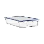 Voedseldoos - 1/1 GN - 10.9 Liter - H 10 x 53 x 32.5 CM - Polycarbonaat - Transparant - -40°C / +99°C - Met Siliconen Afdichtrand - Araven - 962413 E962413 €37.00 Voedselbakken