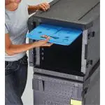 Koelelement - 1/1 GN - H 3 x 53 x 32.5 CM - Polyethyleen - Cambro - DB152 DB152 €62.08 IJsartikelen