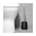 Toiletborstel En Houder - Zwart - ABS - Jantex HT481 €11.49 Ontstopper / toilet borstels