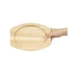 Bord - Zwart - Heveahout - H 16.4 x B 1.9 CM - Olympia FW977 €5.69 Borden