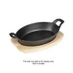 Bord - Zwart - Heveahout - H 16.4 x B 1.9 CM - Olympia FW977 €5.69 Borden