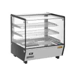 Verwarmde Display - Zwart - RVS - 220-240V - Buffalo HW923 €776.00 Warmhoudvitrine
