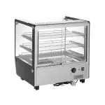 Verwarmde Display - Zwart - RVS - 220-240V - Buffalo HW923 €776.00 Warmhoudvitrine