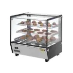 Verwarmde Display - Zwart - RVS - 220-240V - Buffalo HW923 €776.00 Warmhoudvitrine