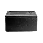 Voedsel Transport Box - 1/1 GN - 46 L - Zwart - Polypropyleen - Vogue DX990 €47.39 Thermobox