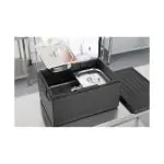 Voedsel Transport Box - 1/1 GN - 46 L - Zwart - Polypropyleen - Vogue DX990 €47.39 Thermobox