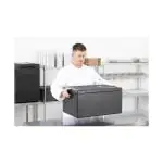 Voedsel Transport Box - 1/1 GN - 46 L - Zwart - Polypropyleen - Vogue DX990 €47.39 Thermobox