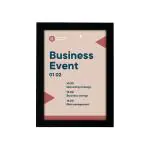 Info Frame - 2 stuks - Zwart - DTM Primera HU458 €11.19 Presentatie
