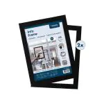 Info Frame - 2 stuks - Zwart - DTM Primera HU458 €11.19 Presentatie