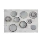 Coupeplaat - 4 stuks - Grijs - Porselein - Olympia FU187 €70.98 Borden
