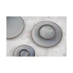 Coupeplaat - 4 stuks - Grijs - Porselein - Olympia FU187 €70.98 Borden