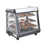 Verwarmde Vitrine - Grijs - 220-240V - Buffalo HW927 €616.85 Warmhoudvitrine
