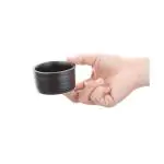Dip Schaaltje - 12 stuks - 7.4 CL - Zwart - Porselein - Olympia FD911 €36.50 Schaaltjes en potjes