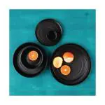 Dip Schaaltje - 12 stuks - 7.4 CL - Zwart - Porselein - Olympia FD911 €36.50 Schaaltjes en potjes