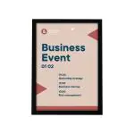 Info Kader - 2 stuks - Zwart - DTM Primera HU454 €20.29 Presentatie