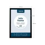 Info Kader - 2 stuks - Zwart - DTM Primera HU454 €20.29 Presentatie