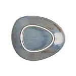 Bord - 4 stuks - Blauw - Porselein - Ø 30.8 x H 3 CM - Olympia FU176 €108.99 Borden